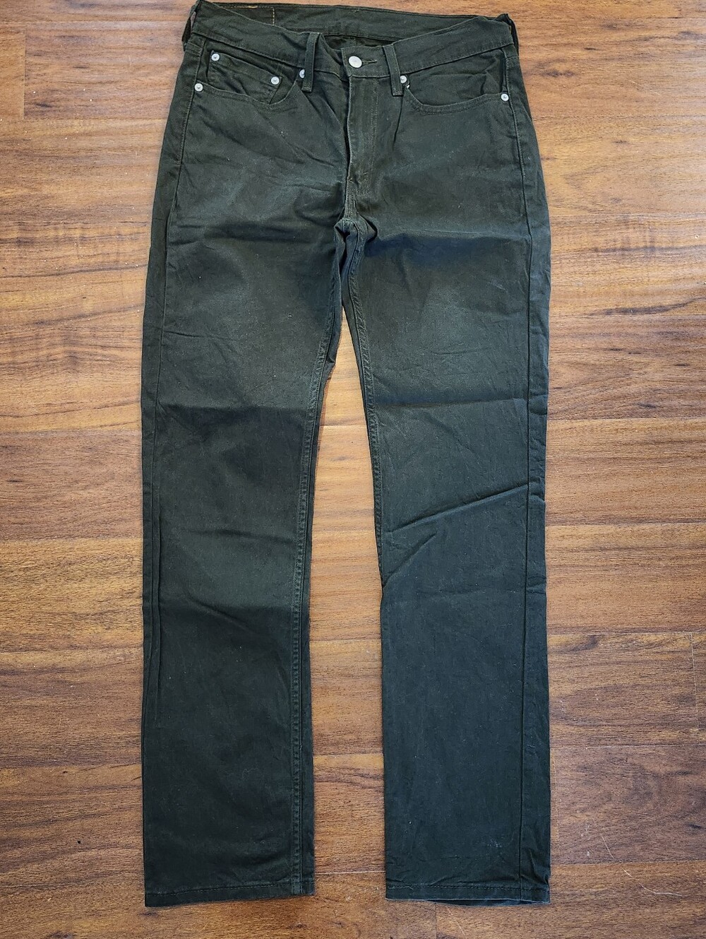 Mens Levi Strauss Olive Green Not Perfect Color In Picture Jeans 32 X 34